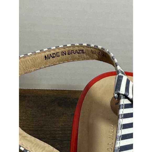 Kate Spade Tropez Wedge Heel Sandals Size 10M - Picture 8 of 12